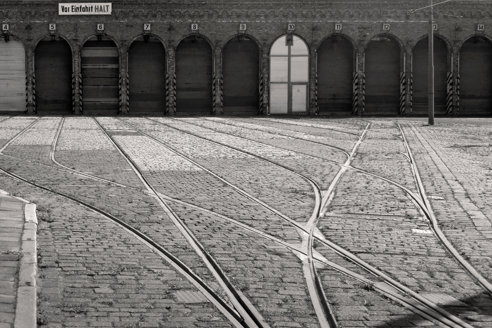 Christoph Radke, Berlin, Pankow, Straßenbahndepot, 2015